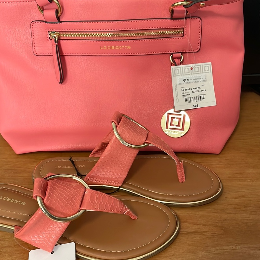 Shoes 6.5 and matching purse